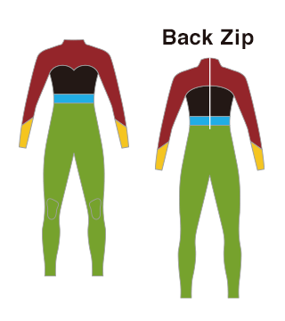 Zip Steamer Back Zip